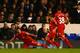 LONDON, ENGLAND - DECEMBER 15: Captain Luis Suarez of Liverpool celebrates scoring the opening goal during the Barclays Premier League match between Tottenham Hotspur and Liverpool at White Hart Lane on December 15, 2013 in London, England. (Photo by Pau