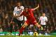 LONDON, ENGLAND - DECEMBER 15: Jordan Henderson of Liverpool is marked by Mousa Dembele of Tottenham Hotspur during the Barclays Premier League match between Tottenham Hotspur and Liverpool at White Hart Lane on December 15, 2013 in London, England. (Ph
