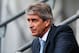 MANCHESTER, ENGLAND - NOVEMBER 24: Manuel Pellegrini, manager of Manchester City looks on prior to the Barclays Premier League match between Manchester City and Tottenham Hotspur at Etihad Stadium on November 24, 2013 in Manchester, England. (Photo by Al