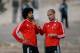 AGADIR, MOROCCO - DECEMBER 15: Head coach Josep Guardiola speaks to Dante during a Bayern Muenchen training session for the FIFA Club World Cup outside at Agadir Stadium on December 15, 2013 in Agadir, Morocco. (Photo by Lars Baron/Getty Images)