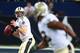 ST. LOUIS, MO - DECEMBER 15: Drew Brees #9 of the New Orleans Saints passes against the St. Louis Rams at the Edward Jones Dome on December 15, 2013 in St. Louis, Missouri. The Rams beat the Saints 27-16. (Photo by Dilip Vishwanat/Getty Images)