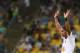 RIO DE JANEIRO, BRAZIL - AUGUST 22: Ronaldinho Gaucho of Atletico MG gestures during a match between Botafogo and Atletico MG as part of Brazilian Cup 2013 at Maracana Stadium on August 22, 2013 in Rio de Janeiro, Brazil. (Photo by Buda Mendes/Getty Imag