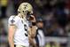 Dec 15, 2013; St. Louis, MO, USA; New Orleans Saints quarterback Drew Brees (9) looks on after throwing a incomplete pass during the second half against the St. Louis Rams at the Edward Jones Dome. The Rams defeated the Saints 27-16. Mandatory Credit: Jef