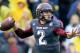 BATON ROUGE, LA - NOVEMBER 23: Quarterback Johnny Manziel #2 of the Texas A&M Aggies drops back to pass against the LSU Tigers at Tiger Stadium on November 23, 2013 in Baton Rouge, Louisiana. (Photo by Sean Gardner/Getty Images)