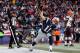 FOXBORO, MA - DECEMBER 8: Julian Edelman #11 of the New England Patriots celebrates his touchdown in the 3rd quarter against the Cleveland Browns at Gillette Stadium on December 8, 2013 in Foxboro, Massachusetts. (Photo by Jim Rogash/Getty Images)