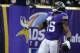 MINNEAPOLIS, MN - DECEMBER 15: Greg Jennings #15 of the Minnesota Vikings celebrates a touchdown during the first quarter of the game against the Philadelphia Eagles on December 15, 2013 at Mall of America Field at the Hubert H. Humphrey Metrodome in Minn