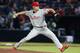 ATLANTA, GA - SEPTEMBER 28: Pitcher Jonathan Papelbon #58 of the Philadelphia Phillies throws a pitch during the game against the Atlanta Braves at Turner Field on September 28, 2013 in Atlanta, Georgia. (Photo by Mike Zarrilli/Getty Images)