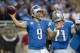 DETROIT, MI - DECEMBER 16: Quarterback Matthew Stafford #9 of the Detroit Lions passes down field during the first half against the Baltimore Ravens at Ford Field on December 16, 2013 in Detroit, Michigan. (Photo by Jason Miller/Getty Images)