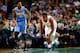 BOSTON, MA - DECEMBER 06: Jordan Crawford #27 of the Boston Celtics celebrates following a made basket in the second half against the Denver Nuggets during the game at TD Garden on December 6, 2013 in Boston, Massachusetts. NOTE TO USER: User expressly ac