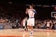 NEW YORK, NY - OCTOBER 30: Tyson Chandler #6 of the New York Knicks while playing against the Milwaukee Bucks in the first regular season game at the newly transformed Madison Square Garden in New York City on October 30, 2013. NOTE TO USER: User express