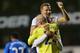 Brad Friedel is congratulated by Harry Kane after helping Spurs beat Hull City in the previous round of the Capital One Cup. The American could feature again versus West Ham.