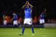 LEICESTER, ENGLAND - OCTOBER 29: Lloyd Dyer of Leicester City celebrates victory after the Capital One Cup fourth round match between Leicester City and Fulham at the King Power Stadium on October 29, 2013 in Leicester, England. (Photo by Michael Regan/