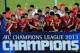 GUANGZHOU, CHINA - NOVEMBER 09: Guangzhou Evergrande players celebrate with the AFC Champions League Final Tropy after winning the 2013 AFC Champions League final at Guangzhou Tianhe Sport Center Stadium on November 9, 2013 in Guangzhou, China. (Photo b