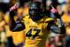 COLUMBIA, MO - OCTOBER 19: Defensive lineman Kony Ealy #47 of the Missouri Tigers reacts after a sack of quarterback Tyler Murphy #3 of the Florida Gator sduring the game at Faurot Field/Memorial Stadium on October 19, 2013 in Columbia, Missouri. (Photo