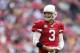 GLENDALE, AZ - DECEMBER 08: Quarterback Carson Palmer #3 of the Arizona Cardinals during the NFL game against the St. Louis Rams at the University of Phoenix Stadium on December 8, 2013 in Glendale, Arizona. The Cardinals defeated the Rams 30-10. (Photo