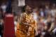 Dec 7, 2013; Philadelphia, PA, USA; Texas Longhorns guard Isaiah Taylor (1) celebrates making a play during the first half against the Temple Owls at the Wells Fargo Center. Mandatory Credit: Howard Smith-USA TODAY Sports