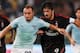 Brocchi (left) finished his playing career at Lazio