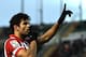 ELCHE, SPAIN - NOVEMBER 30: Diego Costa of Atletico de Madrid celebrates after scoring during the La Liga match between Elche FC and Atletico de Madrid at Estadio Manuel Martinez Valero on November 30, 2013 in Elche, Spain. (Photo by Manuel Queimadelos