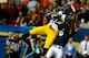 ATLANTA, GA - DECEMBER 07: Dorial Green-Beckham #15 of the Missouri Tigers scores a touchdown in the first quarter against the Jonathon Mincy #6 of the Auburn Tigers during the SEC Championship Game at Georgia Dome on December 7, 2013 in Atlanta, Georgia