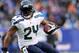EAST RUTHERFORD, NJ - DECEMBER 15: Marshawn Lynch #24 of the Seattle Seahawks carries the ball in the third quarter against the New York Giants at MetLife Stadium on December 15, 2013 in East Rutherford, New Jersey.The Seattle Seahawks defeated the New Yo