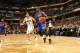 INDIANAPOLIS - DECEMBER 16: Josh Smith #6 of the Detroit Pistons drives to the basket against the Indiana Pacers at Bankers Life Fieldhouse on December 16, 2013 in Indianapolis, Indiana. NOTE TO USER: User expressly acknowledges and agrees that, by downl