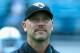 JACKSONVILLE, FL - DECEMBER 15: Head coach Gus Bradley of the Jacksonville Jaguars watches warmups before the game against the Buffalo Bills at EverBank Field on December 15, 2013 in Jacksonville, Florida. (Photo by Sam Greenwood/Getty Images)
