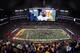 ARLINGTON, TX - FEBRUARY 06: James Harrison #92 of the Pittsburgh Steelers is seen as he walks off the field after the Green Bay Packers defeated the Steelers 31-25 during Super Bowl XLV at Cowboys Stadium on February 6, 2011 in Arlington, Texas. (Photo