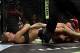 March 3, 2012; Columbus, OH, USA; Ronda Rousey wins her match against Miesha Tate by using an arm bar during the Strikeforce Grand Prix final at Nationwide Arena. Mandatory Credit: Greg Bartram-USA TODAY Sports