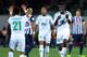 AGADIR, MOROCCO - DECEMBER 14: Kouko Guehi of Casablanca celebrates after scoring his teams third goal during the FIFA Club World Cup Quarterfinal match between Raja Casablanca and CF Monterrey at Agadir Stadium on December 14, 2013 in Agadir, Morocco. (