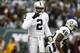 EAST RUTHERFORD, NJ - DECEMBER 8: Terrelle Pryor #2 of the Oakland Raiders plays against the New York Jets during their game at MetLife Stadium on December 8, 2013 in East Rutherford, New Jersey. (Photo by Jeff Zelevansky/Getty Images)