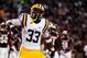 Jeremy Hill celebrates against Mississippi State.