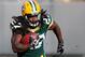 GREEN BAY, WI - NOVEMBER 10: Eddie Lacy #27 of the Green Bay Packers looks up field during a third quarter run while playing the Philadelphia Eagles at Lambeau Field on November 10, 2013 in Green Bay, Wisconsin. (Photo by Gregory Shamus/Getty Images)