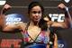 Jun 14, 2013; Winnipeg, Manitoba, Canada; Rosi Sexton during the weigh in at UFC 161 at the MTS Center. Mandatory Credit: Bruce Fedyck-USA TODAY Sports