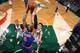 MILWAUKEE, WI - DECEMBER 17: Tyson Chandler #6 of the New York Knicks dunks against the Milwaukee Bucks on December 17, 2013 at the BMO Harris Bradley Center in Milwaukee, Wisconsin. NOTE TO USER: User expressly acknowledges and agrees that, by downloadi
