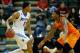 ORLANDO, FL - DECEMBER 01: Marcus Smart #33 of the Oklahoma State Cowboys gaurds Chris Crawford #3 of the Memphis Tigers during the Old Spice Classic at HP Field House on December 1, 2013 in Orlando, Florida. (Photo by Sam Greenwood/Getty Images)