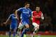 LONDON, ENGLAND - OCTOBER 29: Cesar Azpilicueta of Chelsea in action during the Capital One Cup Fourth Round match between Arsenal and Chelsea at the Emirates Stadium on October 29, 2013 in London, England. (Photo by Jamie McDonald/Getty Images)