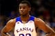 LAWRENCE, KS - NOVEMBER 22: Andrew Wiggins #22 of the Kansas Jayhawks in action during the game against the Towson Tigers at Allen Fieldhouse on November 22, 2013 in Lawrence, Kansas. (Photo by Jamie Squire/Getty Images)