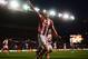 STOKE ON TRENT, ENGLAND - DECEMBER 21: Peter Crouch of Stoke City celebrates as he scores their second goal during the Barclays Premier League match between Stoke City and Aston Villa at Britannia Stadium on December 21, 2013 in Stoke on Trent, England.