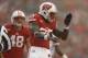 MADISON, WI - NOVEMBER 16: Melvin Gordon #25 of the Wisconsin Badgers celebrates after making a touchdown during the first half of play against the Indiana Hoosiers at Camp Randall Stadium on November 16, 2013 in Madison, Wisconsin. (Photo by Mike McGinni