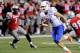 LAS VEGAS, NV - NOVEMBER 05: Matt Miller #2 of the Boise State Broncos runs in for a touchdown against the UNLV Rebels during their game at Sam Boyd Stadium November 5, 2011 in Las Vegas, Nevada. (Photo by Ethan Miller/Getty Images)