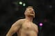 Jan 12, 2013; Oklahoma City, OK, USA; Josh Barnett celebrates his win over Nandor Guelmino (not shown) in their Strikeforce MMA Heavyweight bout at the Chesapeake Energy Arena. Mandatory Credit: Mark D. Smith-USA TODAY Sports