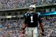 CHARLOTTE, NC - DECEMBER 22: Cam Newton #1 of the Carolina Panthers celebrates after a touchdown by teammate DeAngelo Williams #34 during their game against the New Orleans Saints at Bank of America Stadium on December 22, 2013 in Charlotte, North Caroli
