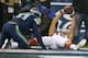 SEATTLE, WA - DECEMBER 22: Wide receiver Michael Floyd #15 of the Arizona Cardinals reacts after making a touchdown catch in the fourth quarter against defensive back Byron Maxwell #41 of the Seattle Seahawks at CenturyLink Field on December 22, 2013 in