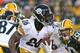 GREEN BAY, WI - DECEMBER 22: Le'Veon Bell #26 of the Pittsburgh Steelers runs against the Green bay Packers at Lambeau Field on December 22, 2013 in Green Bay, Wisconsin. (Photo by Jonathan Daniel/Getty Images)