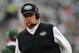 EAST RUTHERFORD, NJ - DECEMBER 22: Head coach Rex Ryan of the New York Jets looks on from the sidelines during the first half against the the Cleveland Browns at MetLife Stadium on December 22, 2013 in East Rutherford, New Jersey. (Photo by Ron Antonell