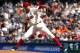 CLEVELAND, OH - SEPTEMBER 16: Ubaldo Jimenez #30 of the Cleveland Indians pitches against the Detroit Tigers during their game on September 16, 2012 at Progressive Field in Cleveland, Ohio. The Indians defeated the Tigers 7-6. (Photo by David Maxwell/