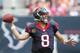 HOUSTON, TX - DECEMBER 22: Matt Schaub #8 of the Houston Texans looks for a receiver in the third quarter against the Denver Broncos at Reliant Stadium on December 22, 2013 in Houston, Texas. (Photo by Bob Levey/Getty Images)