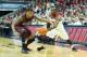 LOUISVILLE, KY - DECEMBER 17: Russ Smith #2 of the Louisville Cardinals knocks the ball away from Ron Mvouika #10 of the Missouri State Bears during the game at KFC YUM! Center on December 17, 2013 in Louisville, Kentucky. (Photo by Andy Lyons/Getty Im