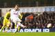 LONDON, ENGLAND - DECEMBER 12: Roberto Soldado of Tottenham Hotspur scores their fourth and his hatrick goal from the penalty spot during the UEFA Europa League Group K match between Tottenham Hotspur FC and FC Anji Makhachkala at White Hart Lane on Dece