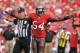 TAMPA, FL - NOVEMBER 17: Linebacker Lavonte David #54 of the Tampa Bay Buccaneers signals that a pass by the Atlanta Falcons is not complete November 17, 2013 at Raymond James Stadium in Tampa, Florida. Tampa won 41 - 28. (Photo by Al Messerschmidt/Get